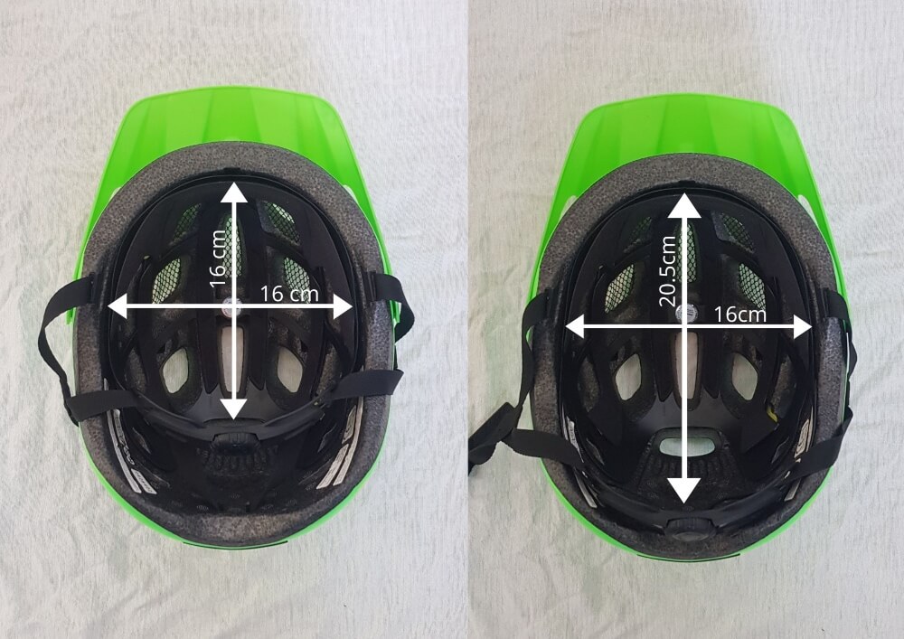 Giro helmet measurements Cycle Sprog