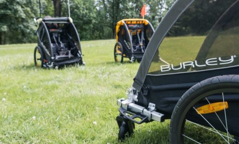 Burley children's bike trailers for rent