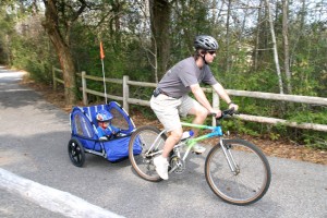 froggy bike trailer