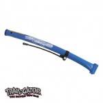 Trailgator child bike tow bar in blue