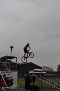 Ben Savage and Savage Skills - Ben Savage of Savage Skills Let's Get Gold ITV BMX stunt rider doing a trick