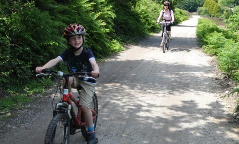 Family cycling holiday