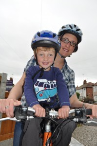 Oxford Kids front cross bar bike seat