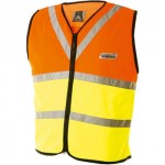 High Visibility Hi-Viz cycling vest for children in 3 kids sizes. Ideal for cycling at night with young children