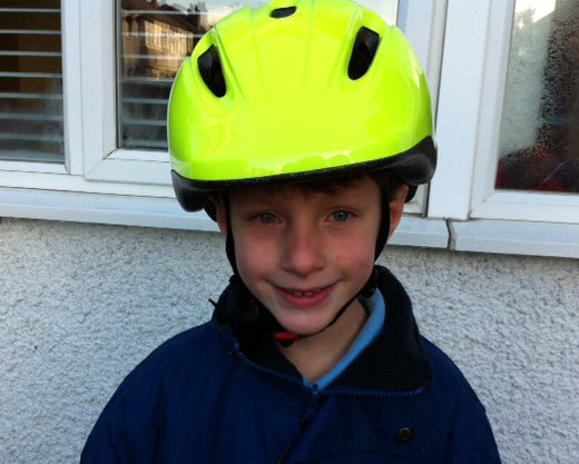 Proviz Eris helmet being worn