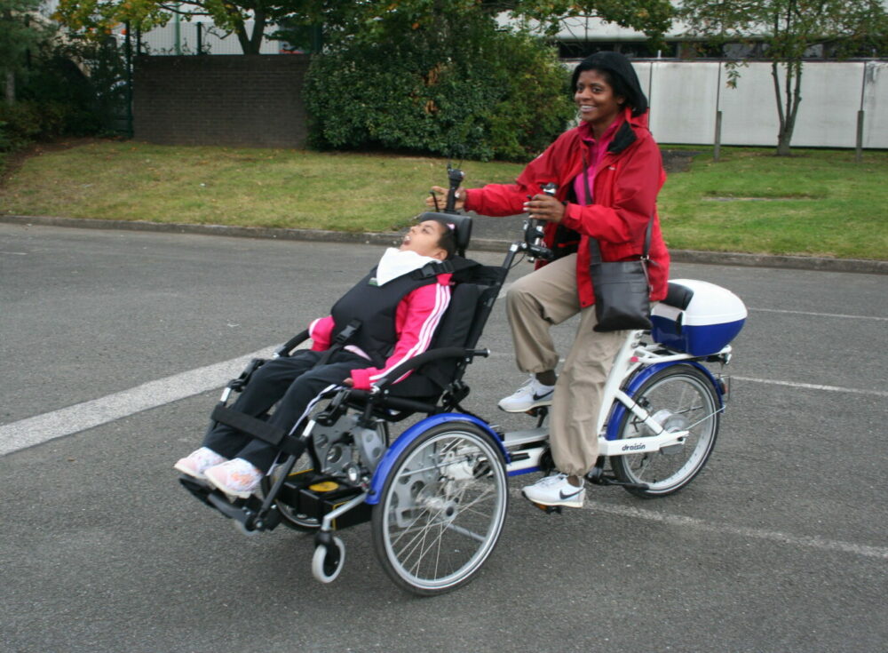 inclusive cycling can be a great way to get outside with your child