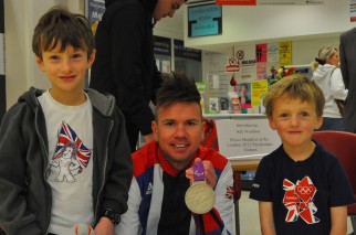 The Cycle Sprog boys meet Rik Waddon - Paralympic GB cyclist and London 2012 silver medallist