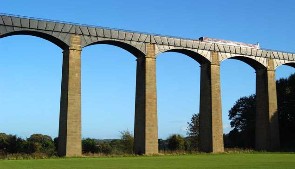 Cycling on canal towpaths - Pontcysyllte Aquaduct, Canal and River Trust