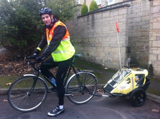 Bumper Solo Bike Trailer