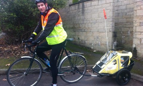 Bumper Solo Bike Trailer