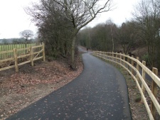 Family cycle ride on the Chester Greenway