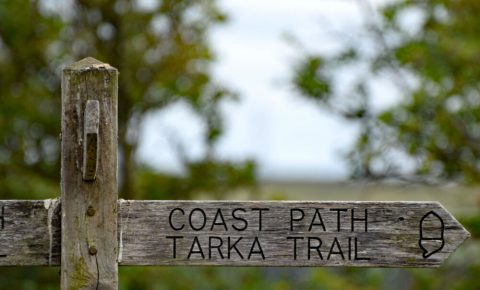 Tarka Trail and Coast Path sign 1