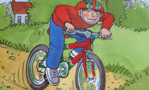 Look at me by Roderick Hunt childrens cycling book