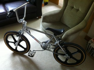 Father and son bonding time - building a BMX with my son