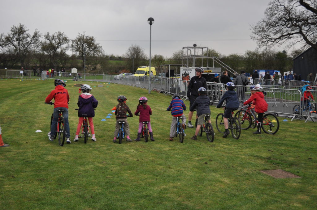 Test riding Islabikes at an Islabikes on Tour event