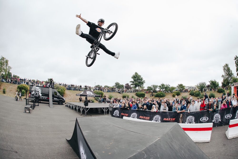 Extreme Bike Battle at the Cycle Show 2018