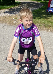 Mr Grumpy kids size cycling jersey