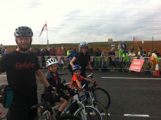 At the Top of Cragg Vale Tour de France