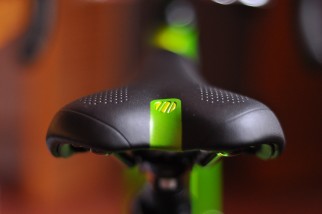 Islabikes Luath Review - comfy saddle