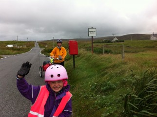 South Uist, on the way down to Kibride Campsite