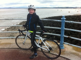 Frog Road 67 kids bike - looking at home by the sea!