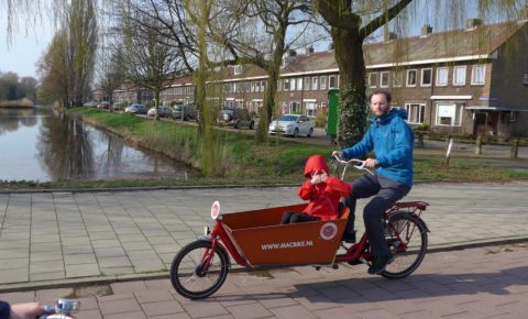 Tristan in Cargo Bike