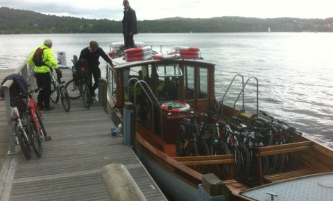 Windermere Bike Boat - family cycling in the Lake District
