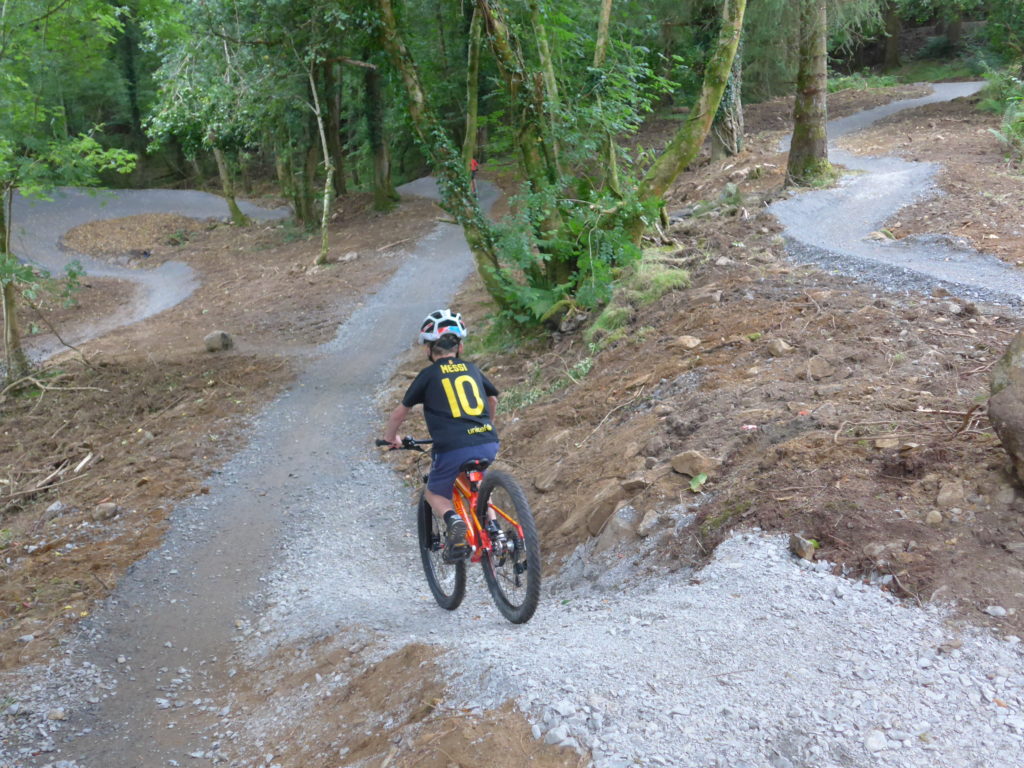 Mountain biking taster loop at 7Stanes Kirroughtree, Galloway Forest, Scotland