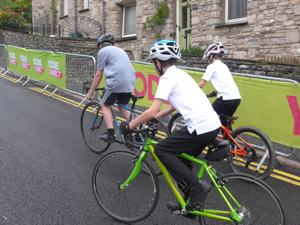 Team Cycle Sprog on Beast Banks - Tour of Britain 2016 