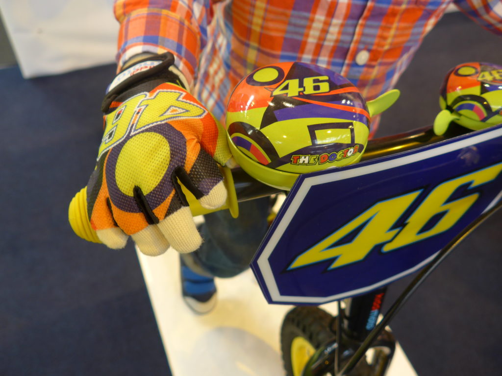 Accessories to go with the Kiddimoto Valentino Rossi Balance Bike