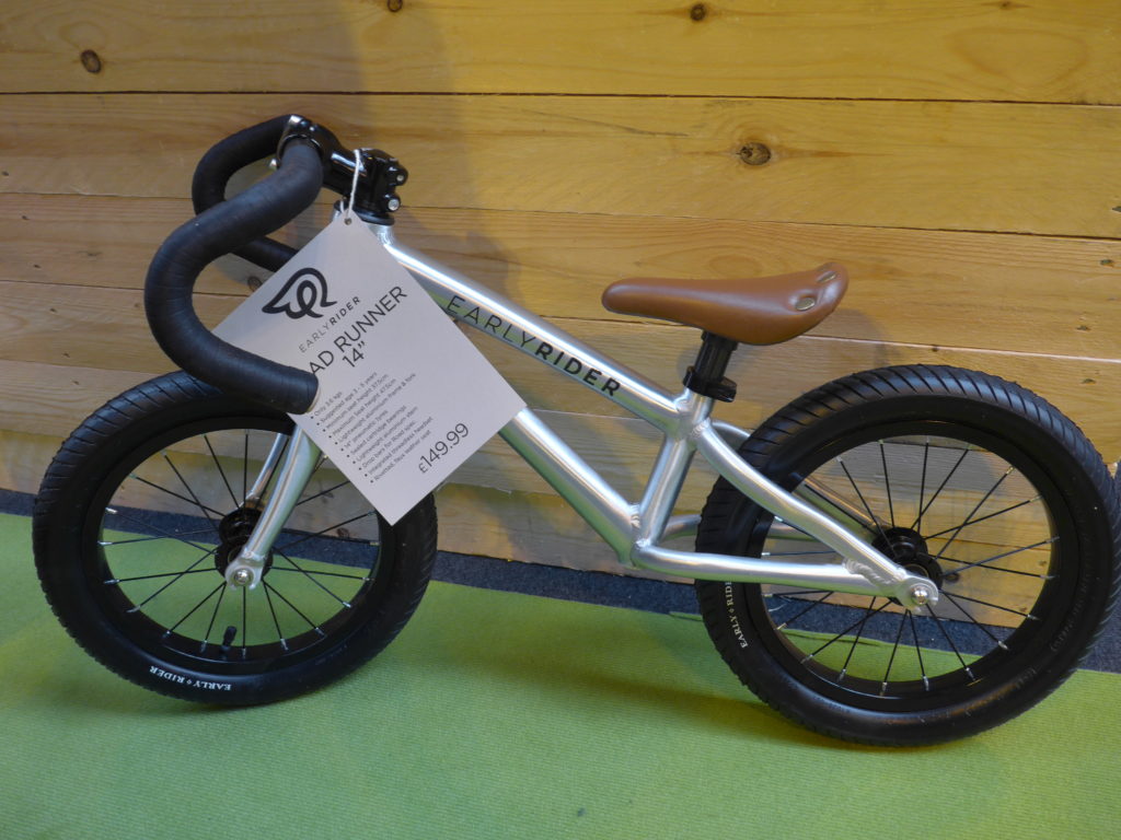 Early Rider Road Runner 14" balance bike at the 2016 Cycle Show