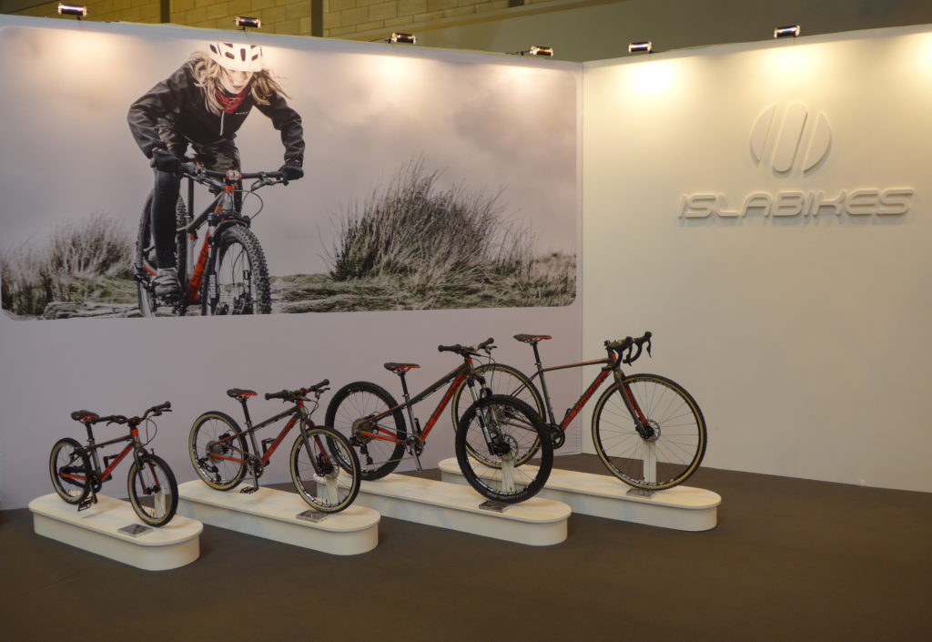 The Islabikes Pro Series on display at the 2016 Cycle Show, Birmingham NEC