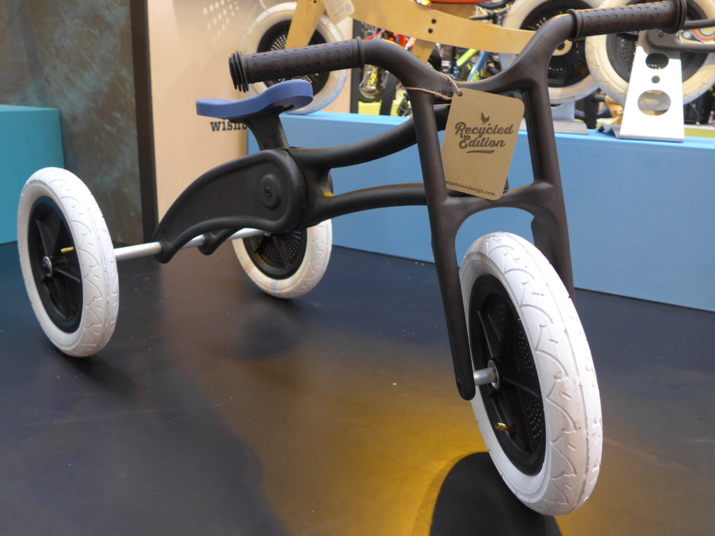 Early Rider Recycled 3-in-1 balance bike and trike at 2016 Cycle Show, NEC Birmingham
