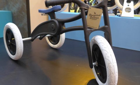 Early Rider Recycled 3-in-1 balance bike and trike at 2016 Cycle Show, NEC Birmingham