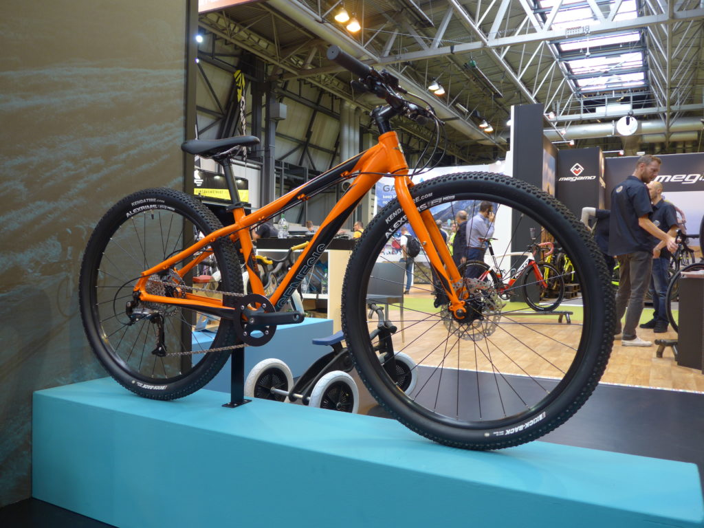 The new 2017 model Genesis Core 26 junior mountain bike was on display at the 2016 Cycle Show