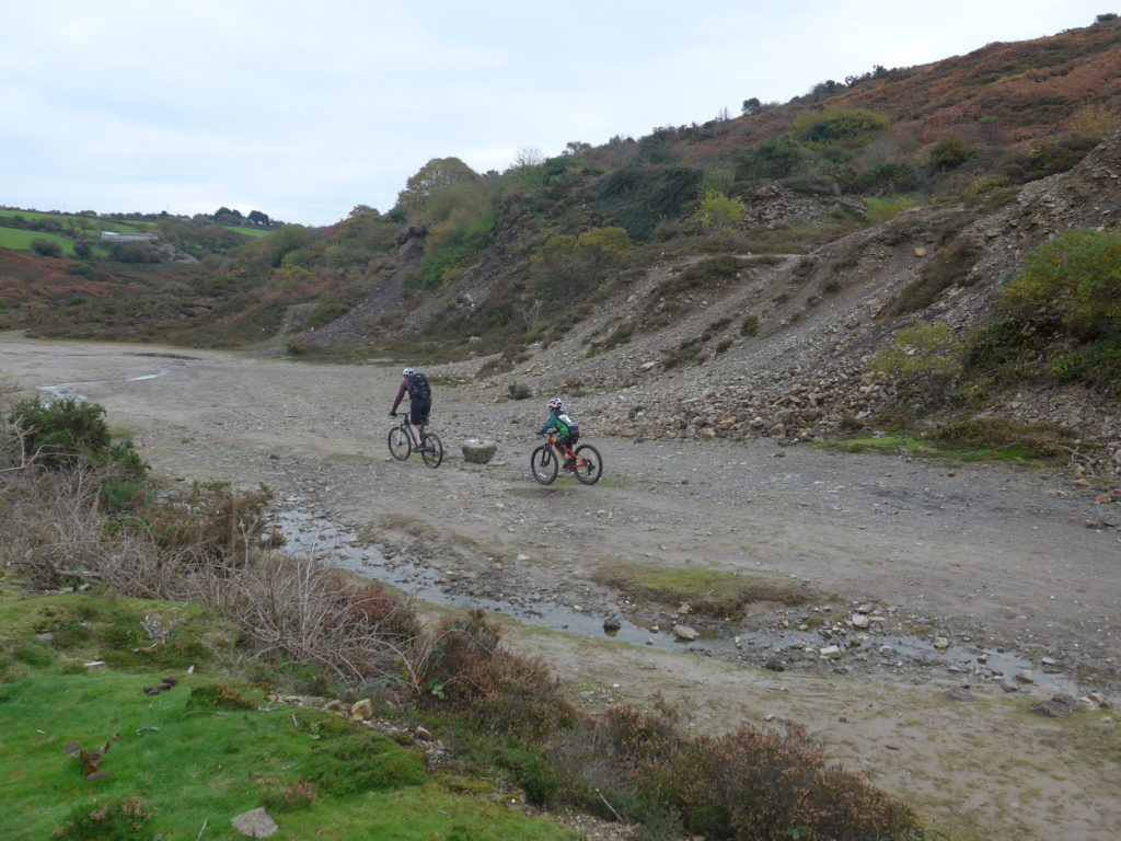 Cornwall coast to coast with kids - rougher stuff