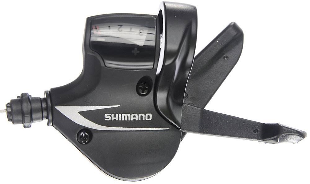 Black One Size Shimano Unisex Adult Acera SLM360 Gear Shifter