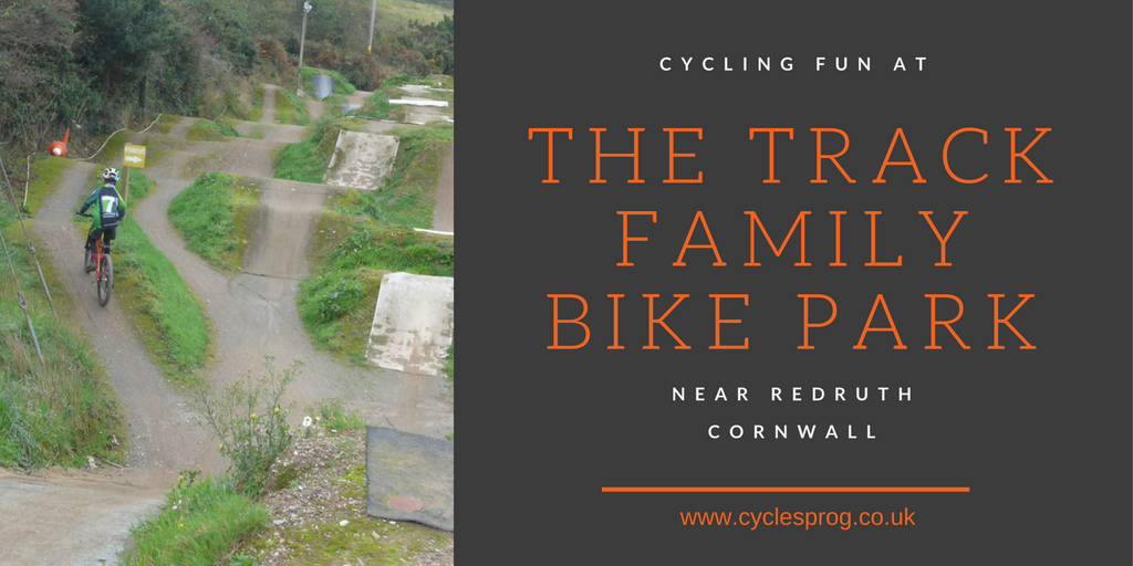 The Track Family Cycling Park at Redruth, Cornwall