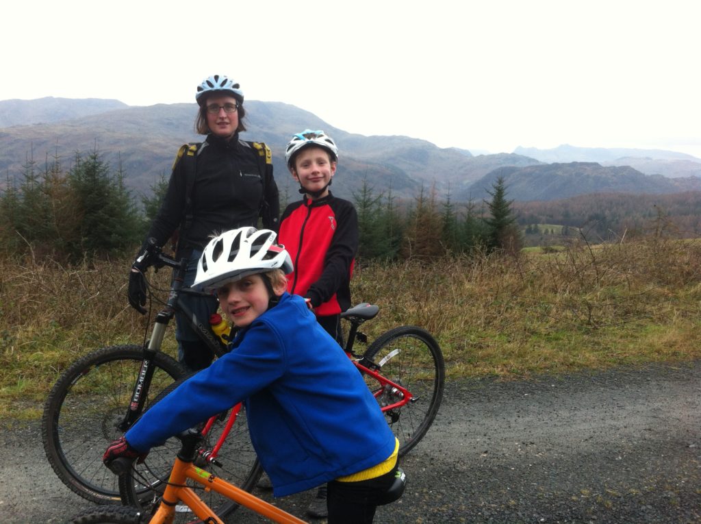 Winter Cycling with kids