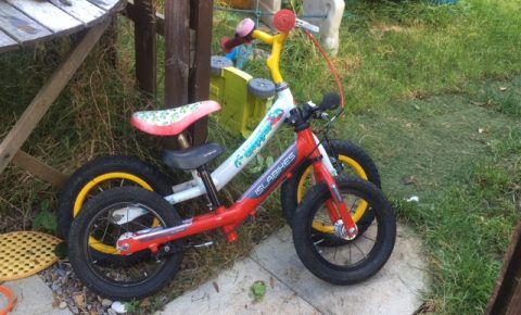 Claud Butler and Islabikes balance bikes