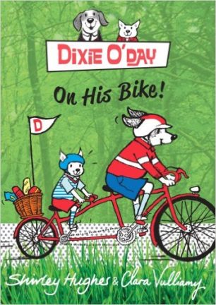 Dixie O'Day on his bike