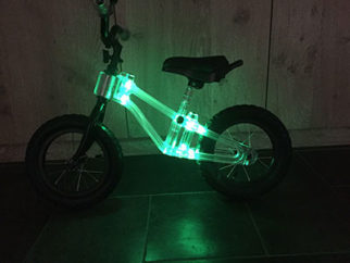 Phantom Ride Light Up Balance BIke is now available in the UK
