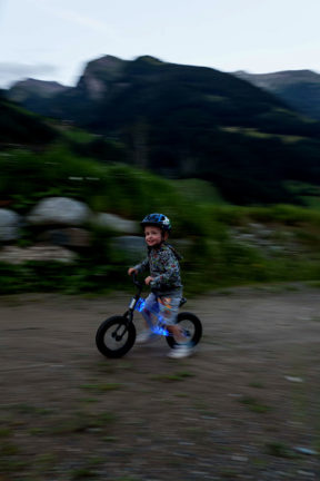 Phantom Ride - a light up balance bike