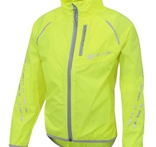 Polaris Strata packaway kids waterproof cycling jacket