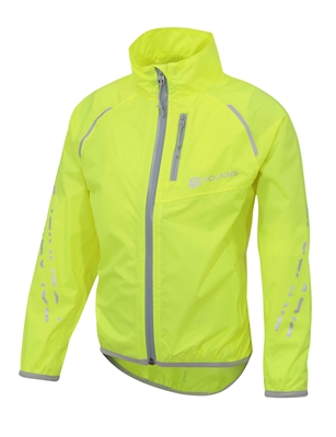 Polaris Strata packaway kids waterproof cycling jacket