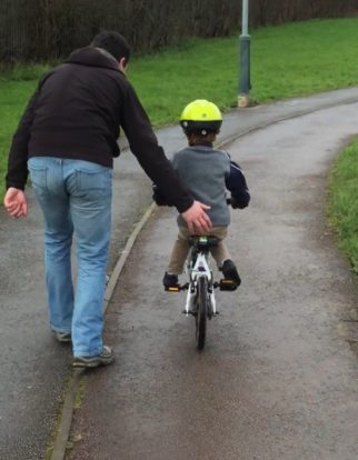 Learning to ride a Frog Bike