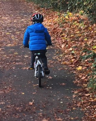 Cycling to school