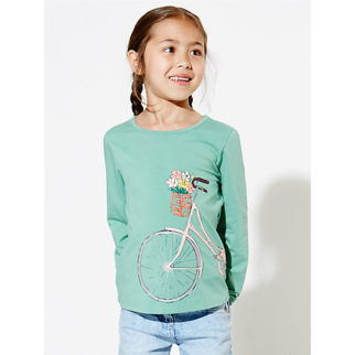 John Lewis girls cycling top