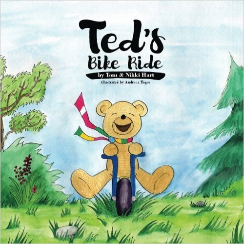 Ted's bike ride Childrens book for reading