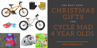 The best Christmas presents for cycle mad 4 year olds